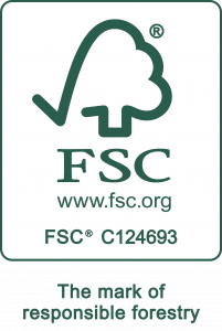FSC Chain of Custody Certification standard, FSC C124693, Ref.: FSC-STD-40-004