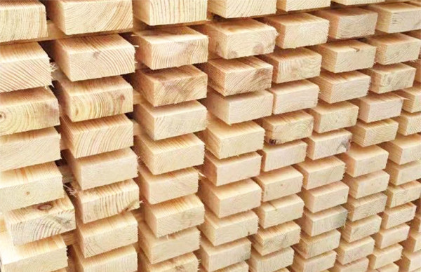 Fresh sawn timber